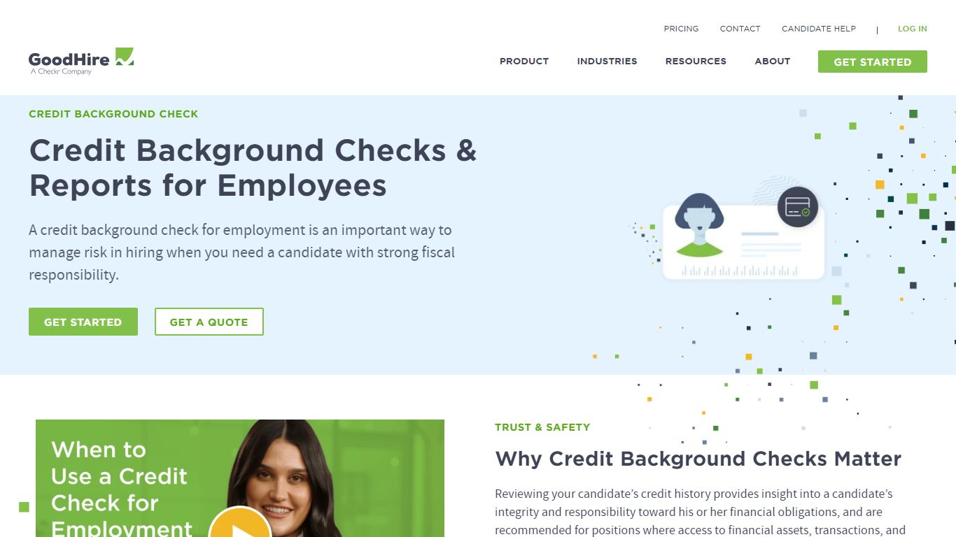 Credit Background Checks & Reports for Employees | GoodHire